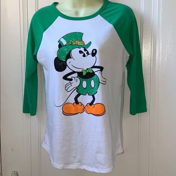 NWT Disney Mickey Mouse St. Patrick’s Day T-shirt - Picture 1 of 6